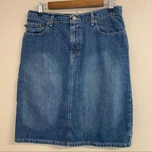 Polo Ralph Lauren vintage denim skirt